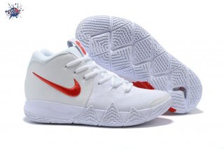 Meilleures Nike Kyrie Irving IV 4 Blanc Rouge