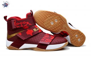 Meilleures Nike Lebron Soldier X 10 Rouge Or