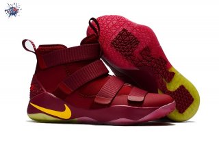 Meilleures Nike Lebron Soldier XI 11 "Cavs" Rouge
