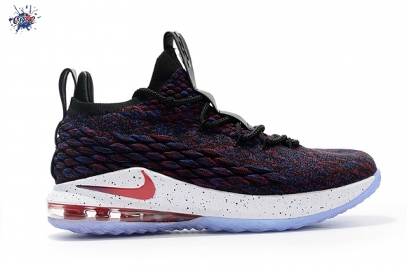 Meilleures Nike Lebron XV 15 Low Multicolore Rouge Blanc (ao1755-900)