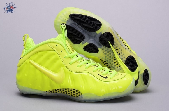 Meilleures Nike Air Foamposite Fluorescent Vert