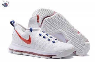 Meilleures Nike KD 9 Blanc Rouge