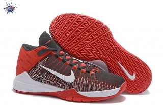 Meilleures Nike Zoom Ascention Carmelo Anthony Rouge Noir Blanc